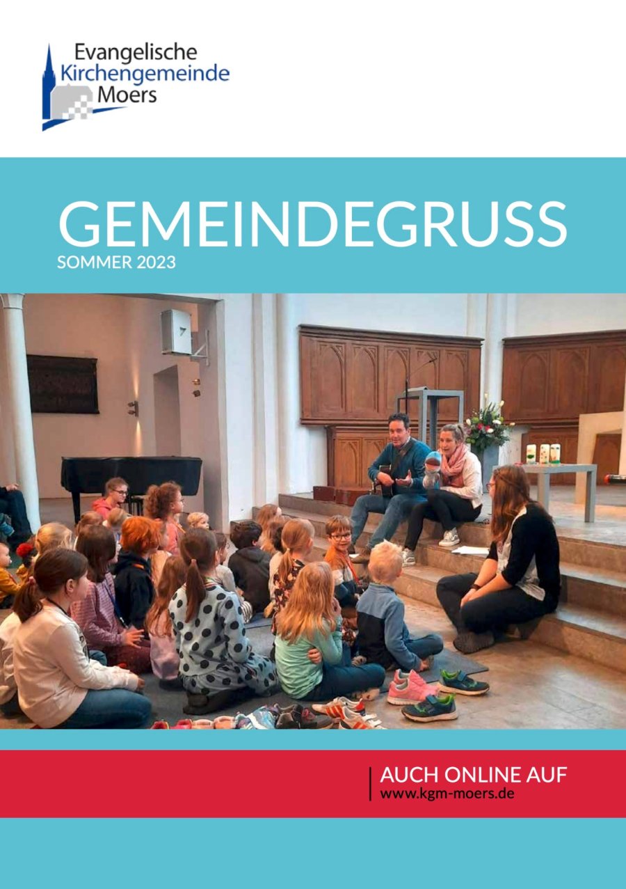 Gemeindegruß Sommer 2023